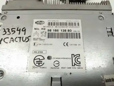 Автозапчасти б/у gps-навигационная система за citroen c4 cactus business ссылки oem iam 9818613880  