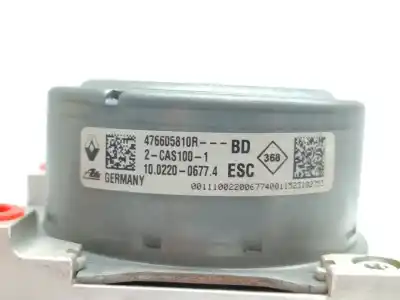 Peça sobressalente para automóvel em segunda mão abs por dacia dokker ambiance referências oem iam 476605810r  