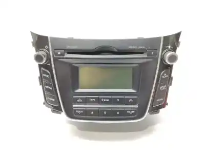 Second-hand car spare part audio system / radio cd for hyundai i30 ranchera familiar (gd) 1.4 crdi oem iam references 96170a6210gu