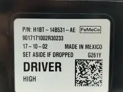 Second-hand car spare part electronic module for ford fiesta (ce1) active oem iam references h1bt14b531ae  