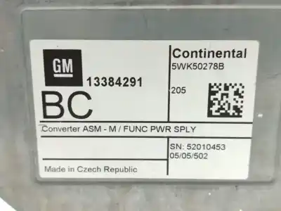 Pezzo di ricambio per auto di seconda mano modulo elettronico per opel corsa e business riferimenti oem iam 13384291