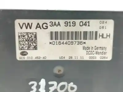 Автозапчасти б/у электронный модуль за volkswagen passat b7 (362) 2.0 tdi ссылки oem iam 3aa919041  