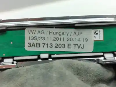 Автозапчасти б/у ручка рычага передачи за volkswagen passat b7 (362) 2.0 tdi ссылки oem iam 3ab713203e   Автозапчасти б/у ручка рычага передачи за volkswagen passat b7 (362) 2.0 tdi ссылки oem iam 3ab713203e