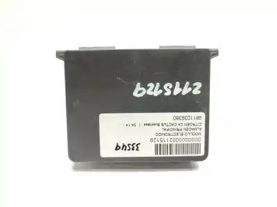 Автозапчастина б/у електронний модуль для citroen c4 cactus business посилання на oem iam 9811039380  