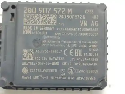 Piesă de schimb auto la mâna a doua modul electrotic pentru volkswagen polo (9n3) edition referințe oem iam 2q0907572m  