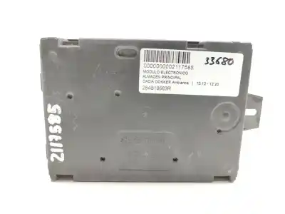 Pezzo di ricambio per auto di seconda mano modulo elettronico per dacia dokker ambiance riferimenti oem iam 284b18663r  