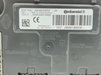 Pezzo di ricambio per auto di seconda mano modulo elettronico per dacia dokker ambiance riferimenti oem iam 284b18663r  
