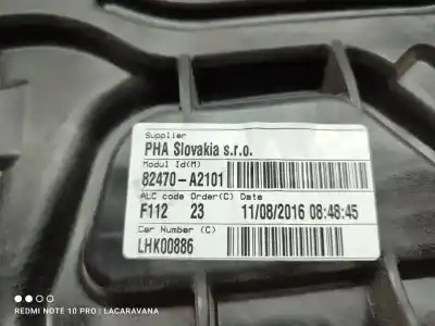 Second-hand car spare part driver left window regulator for kia cee´d business oem iam references 82470a2101  