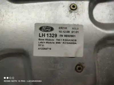Second-hand car spare part driver left window regulator for ford kuga (cbv) titanium oem iam references 7m51r045h17a  