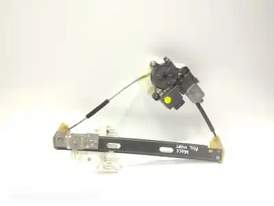Second-hand car spare part rear right window regulator for seat leon (5f1) 2.0 tdi oem iam references 5f4839462c  