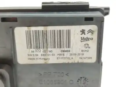 Second-hand car spare part electronic module for opel grandland x selective oem iam references 9832228080  