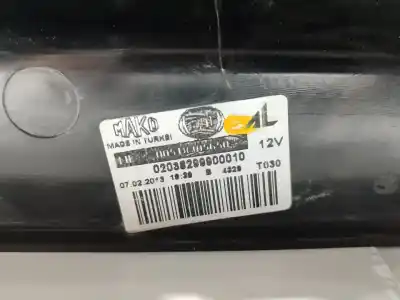 Second-hand car spare part left tailgate light for fiat doblo active oem iam references 518305650  
