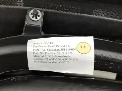 Автозапчастина б/у комплект подушки безпеки для seat leon (5f1) 2.0 tdi посилання на oem iam 5f0880201h  