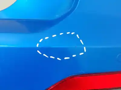 Автозапчастина б/у задній бампер для audi q2 (gab, gag) 1.6 tdi посилання на oem iam 81a807067  