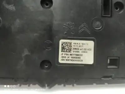 Second-hand car spare part multifunction switch for peugeot 308 allure oem iam references 96777660zd  