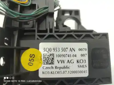 Second-hand car spare part multifunction switch for seat leon (5f1) 2.0 tdi oem iam references 5q0953507an  