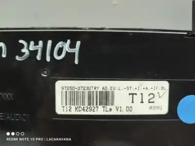 Piesă de schimb auto la mâna a doua panou clima pentru hyundai tucson classic blue referințe oem iam 97250d7230try  