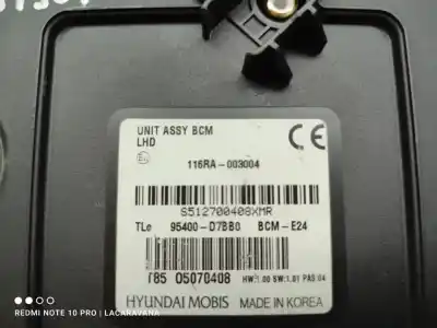 Second-hand car spare part electronic module for hyundai tucson classic blue oem iam references 95400d7bb0  