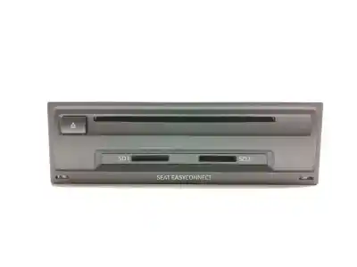 Second-hand car spare part gps navigation system for seat leon (5f1) 2.0 tdi oem iam references 5f0035858