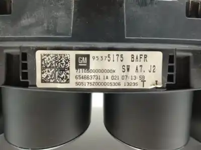 Second-hand car spare part dashboard for opel mokka edition ecoflex oem iam references 95375175  
