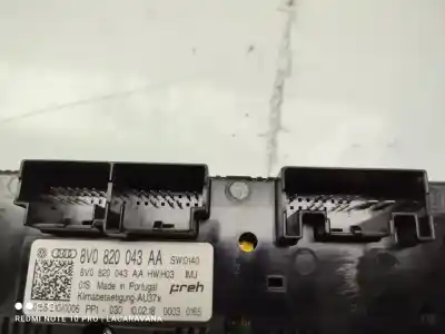 Автозапчастина б/у клімат-контроль для audi q2 (gab, gag) 1.6 tdi посилання на oem iam 8v0820043aa  