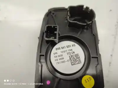 Автозапчастина б/у управління світлом для audi q2 (gab, gag) 1.6 tdi посилання на oem iam 8v0941531aq