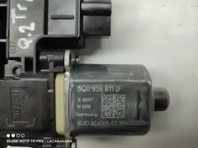 Автозапчастина б/у двиг скла задне ліво для audi q2 (gab, gag) 1.6 tdi посилання на oem iam 5q0959811d