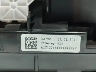 Автозапчастина б/у панель інструментів для audi q2 (gab, gag) 1.6 tdi посилання на oem iam 81a920751b  