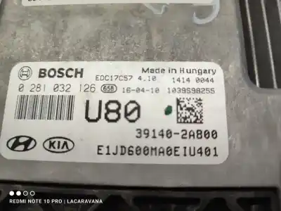 Second-hand car spare part ecu engine control for kia cee´d business oem iam references 391402a800  