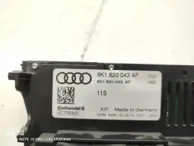 Автозапчасти б/у климат-контроль за audi a4 avant (8k5) (2008) básico ссылки oem iam 8k1820043af  