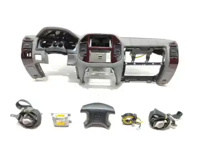 Автозапчастина б/у комплект подушки безпеки для mitsubishi montero (v60/v70) 3.2 di-d avance посилання на oem iam mr510987  