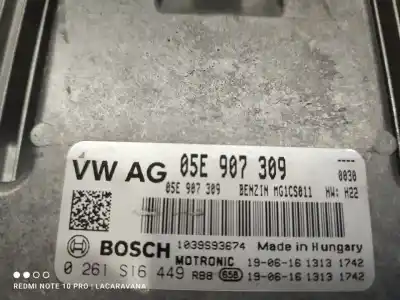 Автозапчасти б/у блок управления двигателем за volkswagen t-roc advance ссылки oem iam 05e907309  
