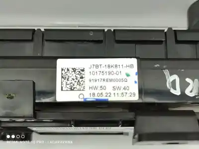 Second-hand car spare part multifunction switch for ford ka+ black / white oem iam references j7bt18k811hb  