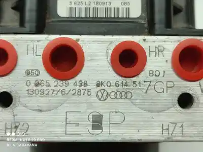Second-hand car spare part abs for audi a4 avant (8k5) (2008) básico oem iam references 8k0614517gp  