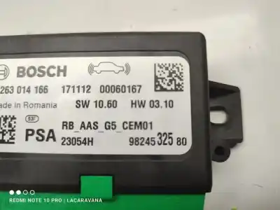 Second-hand car spare part electronic module for peugeot 308 allure oem iam references 9824532580  