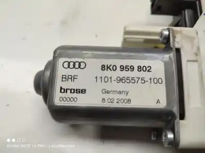 Автозапчастина б/у двигатель переднього правого скла для audi a4 b8 (8k2) 2.0 tdi посилання на oem iam 8k0959802  