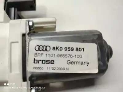 Автозапчастина б/у двигатель переднього ліва вікна для audi a4 b8 (8k2) 2.0 tdi посилання на oem iam 8k0959801