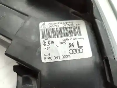 Second-hand car spare part left headlight for audi a3 (8p) 2.0 tdi ambiente oem iam references 8p0941003k  