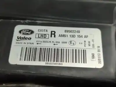 Автозапчасти б/у правая фара за ford c-max 1.0 ecoboost cat ссылки oem iam am5113d154af  
