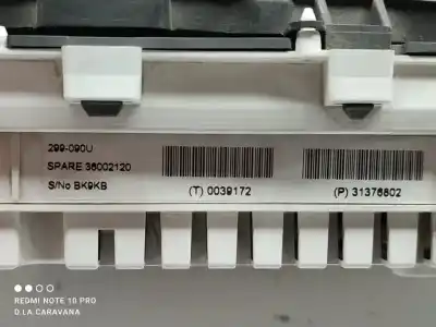 Peça sobressalente para automóvel em segunda mão quadrante por volvo v40 momentum referências oem iam 31376802  
