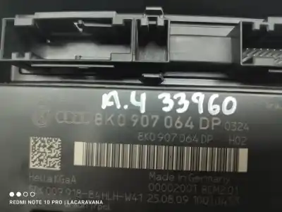 Peça sobressalente para automóvel em segunda mão módulo eletrônico por audi a4 b8 (8k2) 2.0 tdi referências oem iam 8k0907064dp