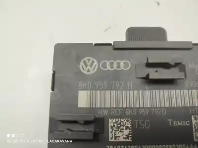 Peça sobressalente para automóvel em segunda mão módulo eletrônico por audi a4 b8 (8k2) 2.0 tdi referências oem iam 8k0959792h  