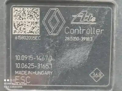 Peça sobressalente para automóvel em segunda mão abs por dacia dokker essential referências oem iam 476605810r  