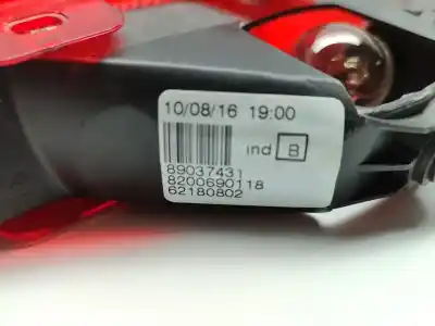 Автозапчастина б/у центральний задній ламп для dacia dokker ambiance посилання на oem iam 8200690118  