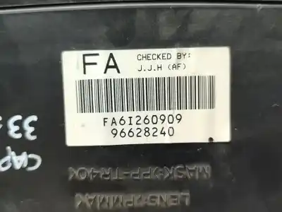 Peça sobressalente para automóvel em segunda mão quadrante por chevrolet captiva 2.0 vcdi lt referências oem iam 96628240  
