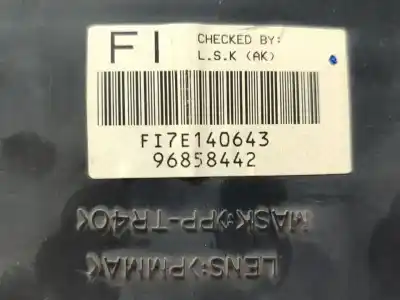 Peça sobressalente para automóvel em segunda mão quadrante por chevrolet captiva 2.0 vcdi lt referências oem iam 96858442  