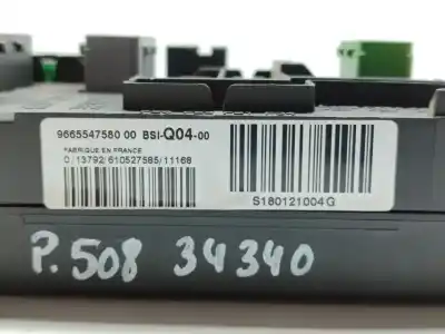 Second-hand car spare part electronic module for peugeot 508 access oem iam references 9665547580  