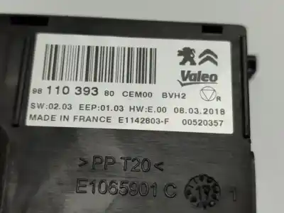 Second-hand car spare part electronic module for peugeot 308 active oem iam references 9811039380  