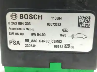 Peça sobressalente para automóvel em segunda mão módulo eletrônico por peugeot 508 access referências oem iam 0263004303  