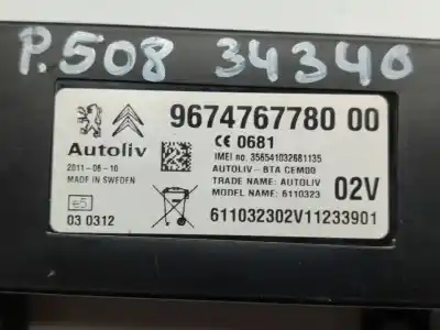 Second-hand car spare part electronic module for peugeot 508 access oem iam references 9674767780  